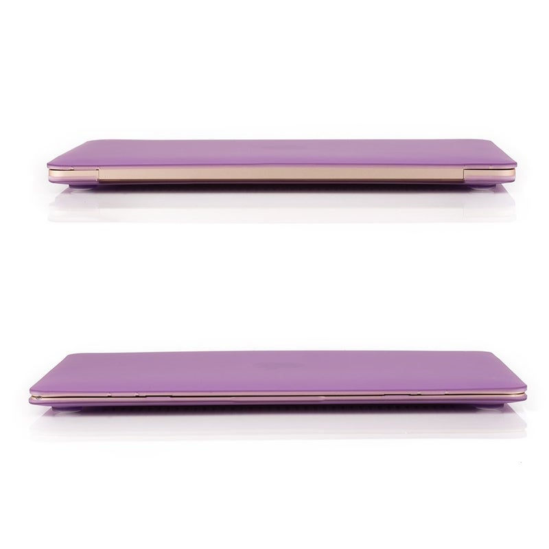 RUBAN Case Compatible with MacBook 12 Inch A1534 - Slim Snap On Hard Shell Protective Cover, Purple - Image 4